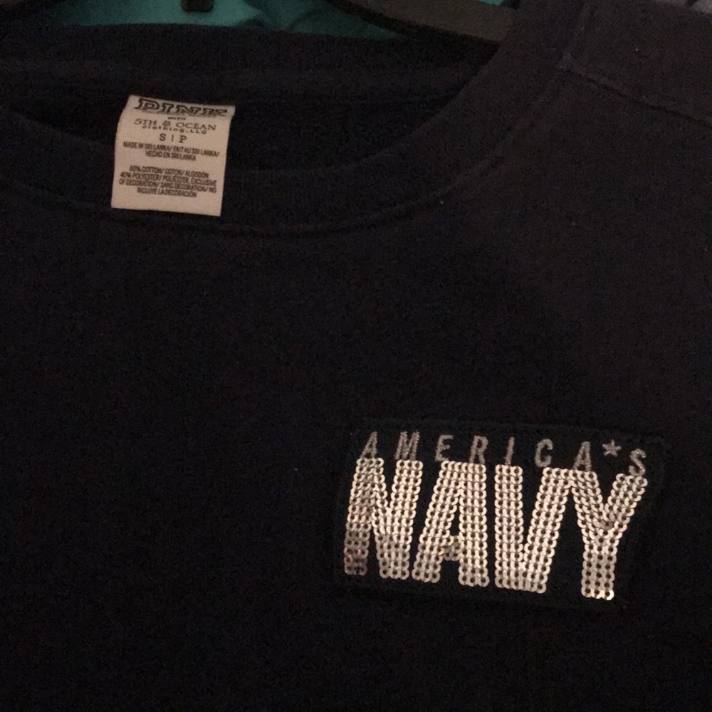 Navy sweater - Picture 2 of 3